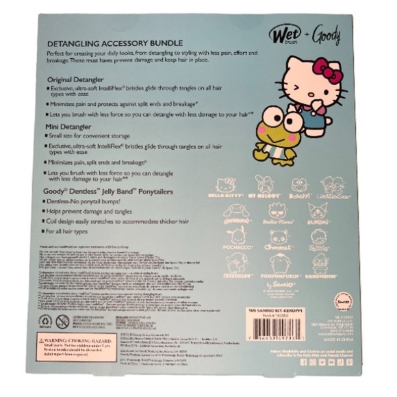 LIMITED EDITION ✨ SANRIO Hello Kitty and friends wet brush & Goody Bundle - Picture 3 of 3
